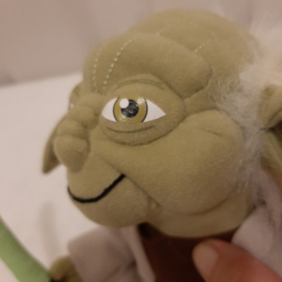 Star Wars Yoda With Lightsaber 7" Plush Stuffed Animal Toy Comic Images - Picture 13 of 16